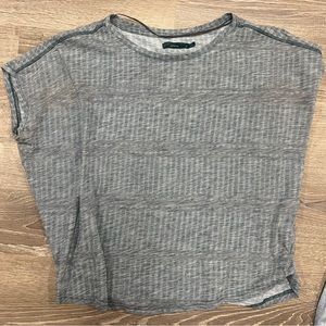 Prana Small Blue Top… Worn Once, like new! Adorable!